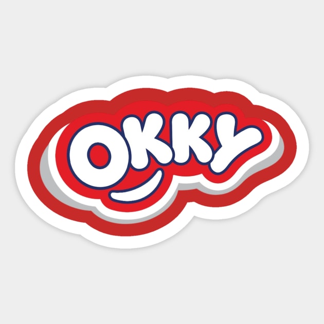 T-Shirt Okky Sticker by HanStor